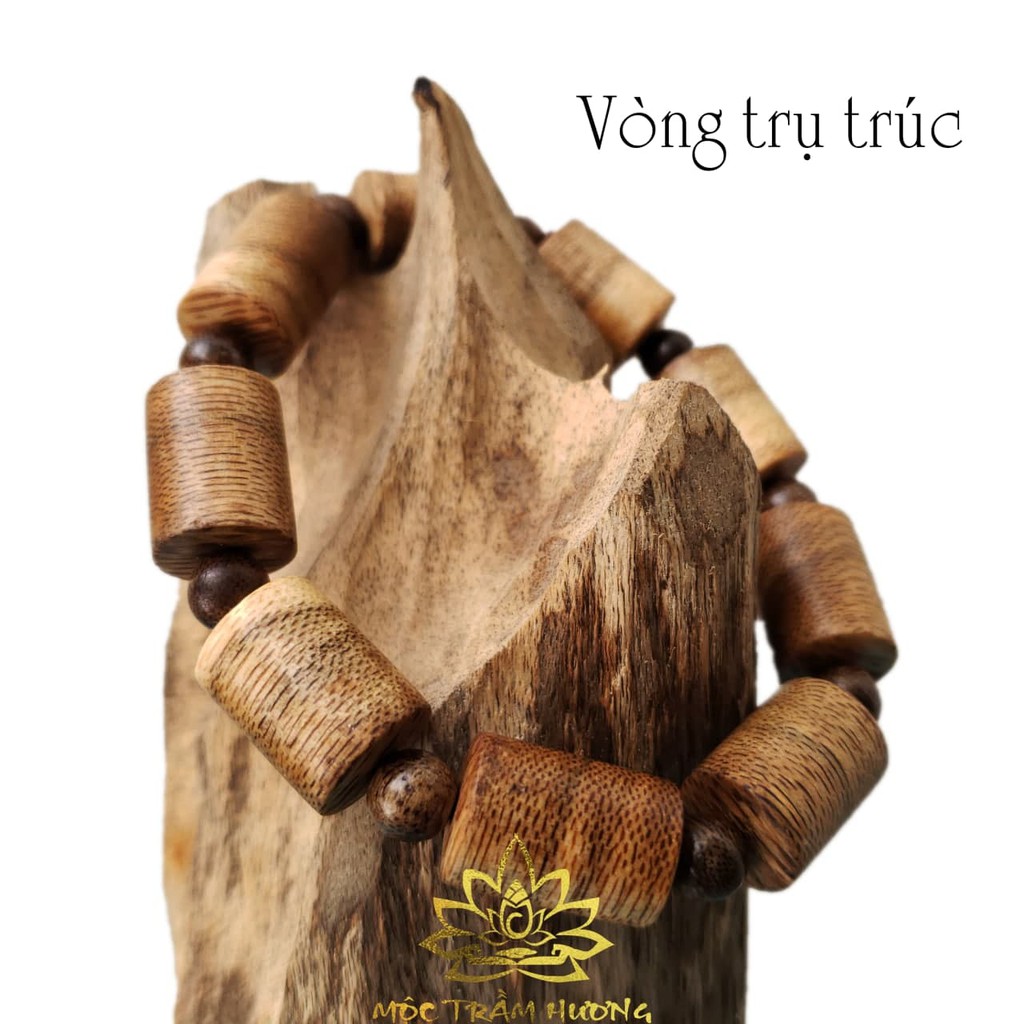 Vòng Tay Trầm Hương MTH JEWELRY Trụ Trúc 12mm Trầm Tốc Việt Tự Nhiên - Phong Thủy ...