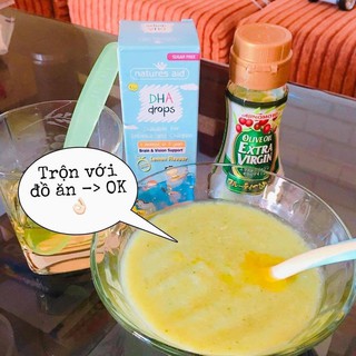 Natures Aid Anh Quốc Bổ Sung DHA Dạng Giọt Cho Bé Từ 3 Tháng Đến 5 Tuổi - Chai 50ml