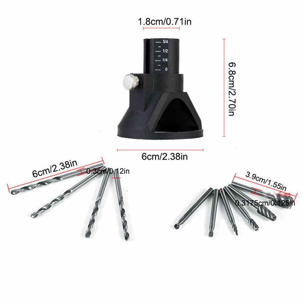 Bộ 11 Mũi Khoan Định Tuyến Đa Năng Dremel