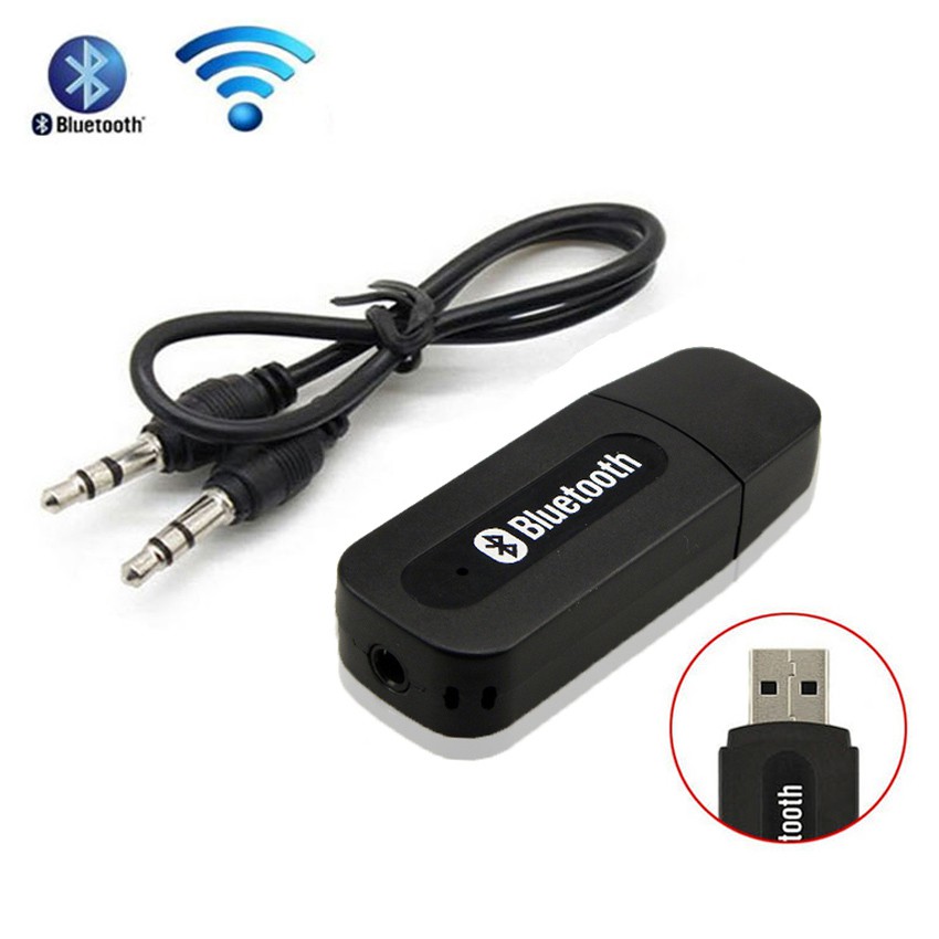 [Mã ELORDER5 giảm 10k đơn 20k] USB Thu Âm Thanh Bluetooth Music Receiver BT163 & H163