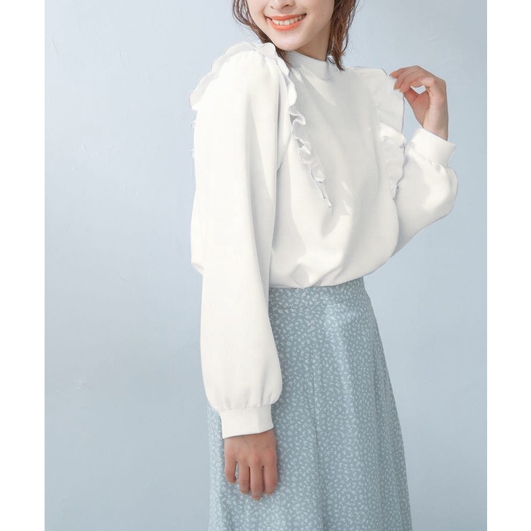 Áo thun Colza Honeys Shoulder frill tops
