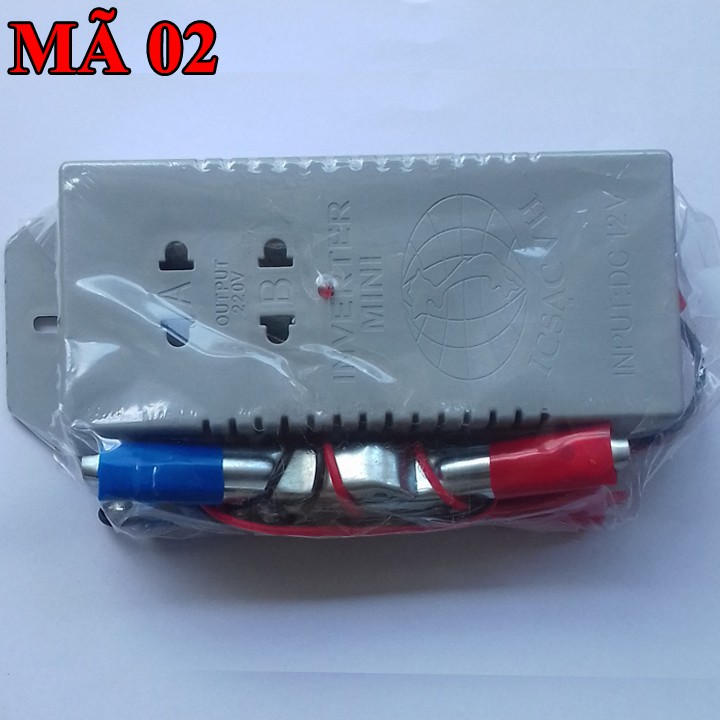 Kích điện 12v lên 220v loại tốt - kích điện từ bình ắc quy
