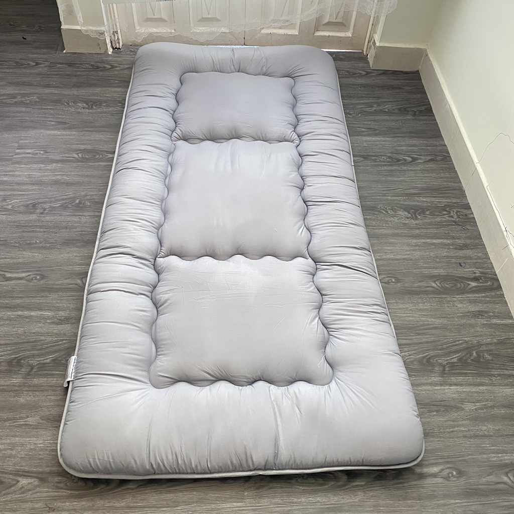 TOPPER NỆM TRẢI SÀN XUẤT NHẬT MỀM MỊN,THOÁNG MÁT KHÔNG GÂY NÓNG LƯNG KÍCH THƯỚC 1M/1M2/1M4/1M6/1M8 X 2M DÀY 7-9CM.