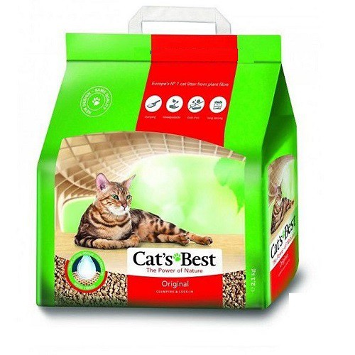 [CHÍNH HÃNG] LÓT Ổ VỆ SINH CAT'S BEST CHO MÈO - ORIGINAL - GÓI 10L~4.3KG