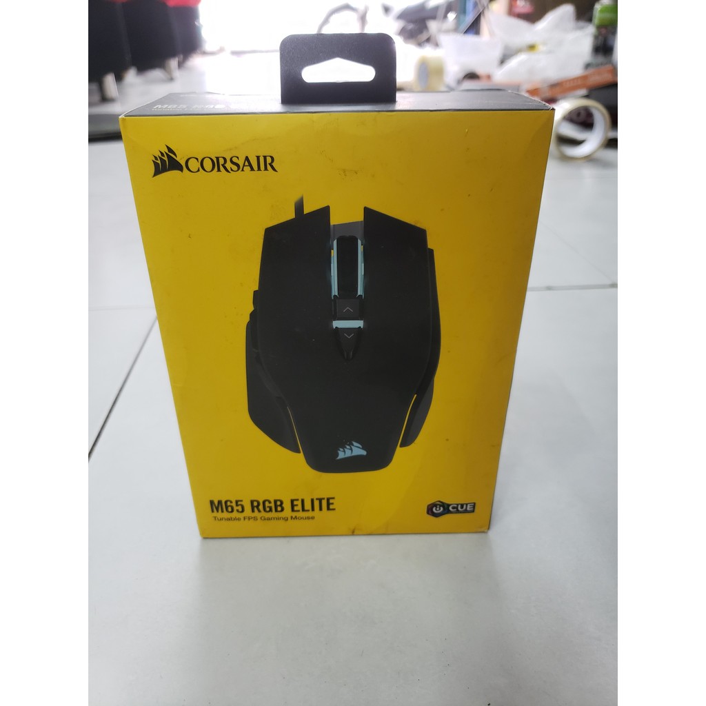 Chuột chơi game Corsair M65 RGB Elite Black