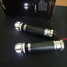 Bao Tay nắm XE MÁY có đèn LED xoay linh hoạt Bộ tay nắm Rizoma xoay đèn THỜI TRANG -TNXDR