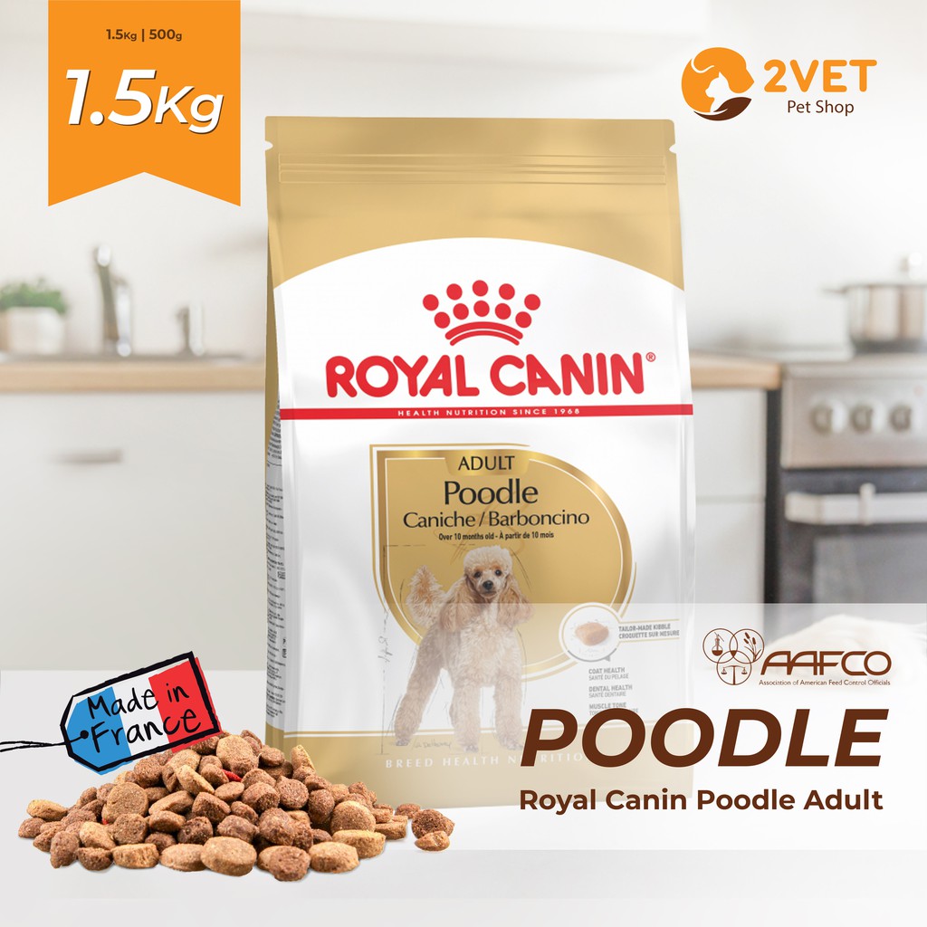 Đồ Ăn Dành Cho Chó Poodle Trưởng Thành - Royal Canin Poodle Adult - Gói 1,5Kg - Thương Hiệu Quốc Tế