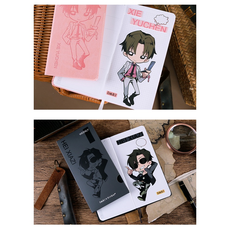 Sổ Tay Ghi Chú Nhỏ Gọn Họa Tiết Hoạt Hình Kinbor X DMBJ 2022