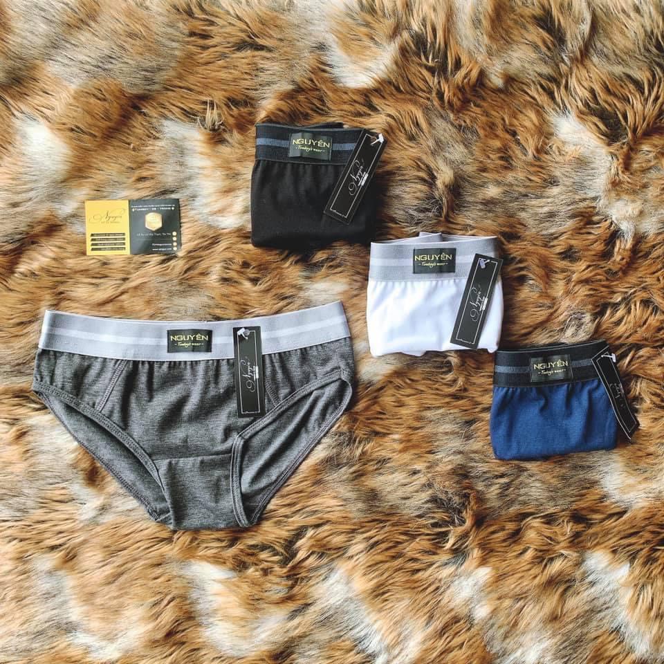 Quần Lót Tam Giác Nam Tomboy  - Quần Xì Sịp Nam Tam Giác Tomboy Nam Thun Cao Cấp Mát Lạnh Combo Kháng Khuẩn Nguyễn Nguyê