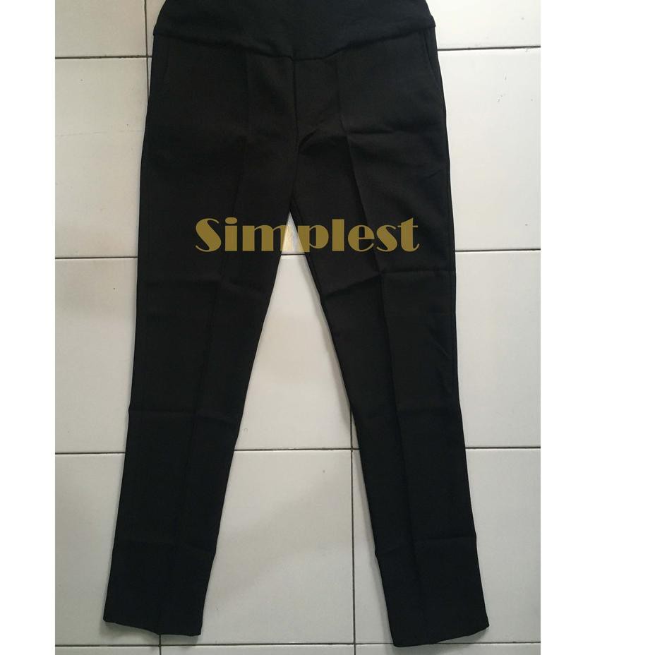 Quần Dài Thiết Kế Đơn Giản Thời Trang Cao Cấp Dành Cho Bà Bầu