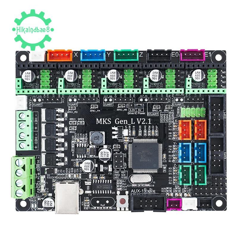 Bảng Mạch Điều Khiển Gen-L V1.0 Hỗ Trợ A4988 / Tmc2208 / 2209tmc2100 Cho Máy In 3d