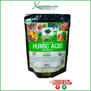 Acid Humic Bột Kích Rễ - Giải Độc Cây - Hạ Phèn Nhập Khẩu Mỹ 1 Kg