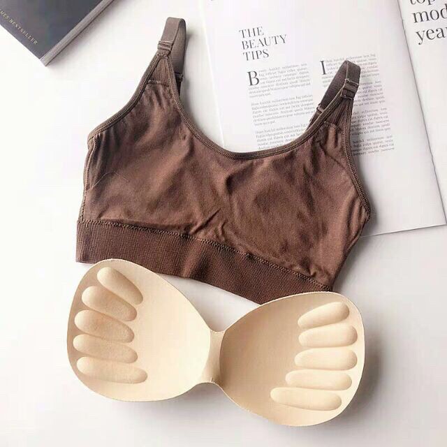 Áo lót cotton gân tăm co dãn ôm ngực siêu hot mã 2019