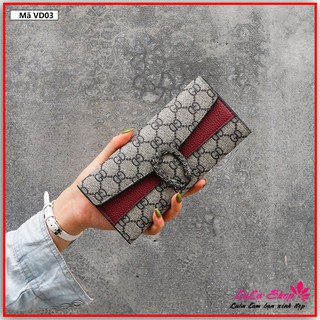 🌟 Bóp nữ dài cầm tay, nhiều ngăn, thiết kế 3 lớp độc đáo - Ví dài nữ VN03