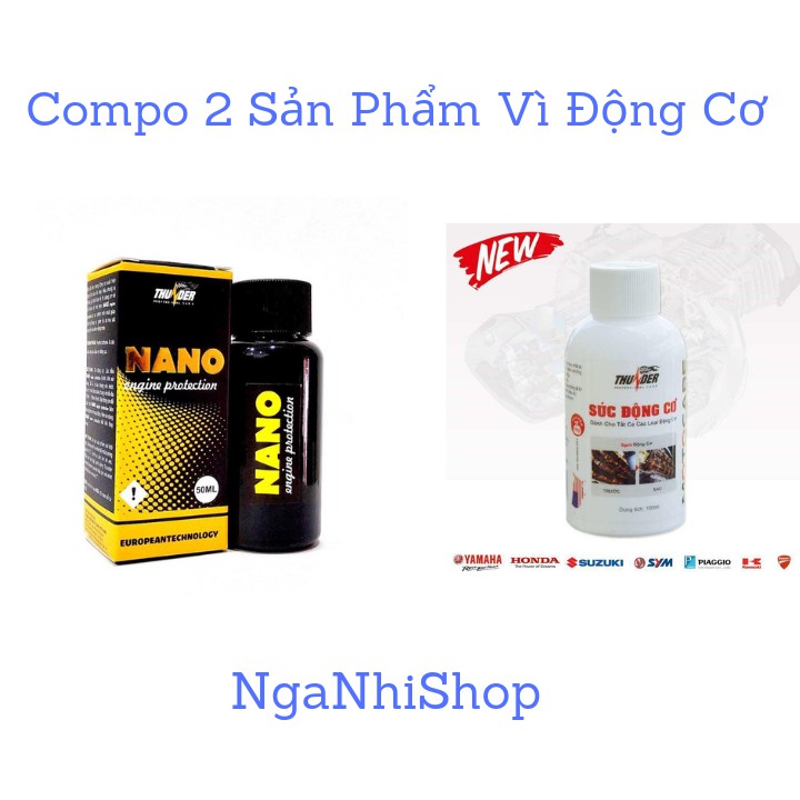 Compo Súc Rửa Động Cơ,Nano Nhớt Giúp Tiết Kiệm Nhiên Liệu