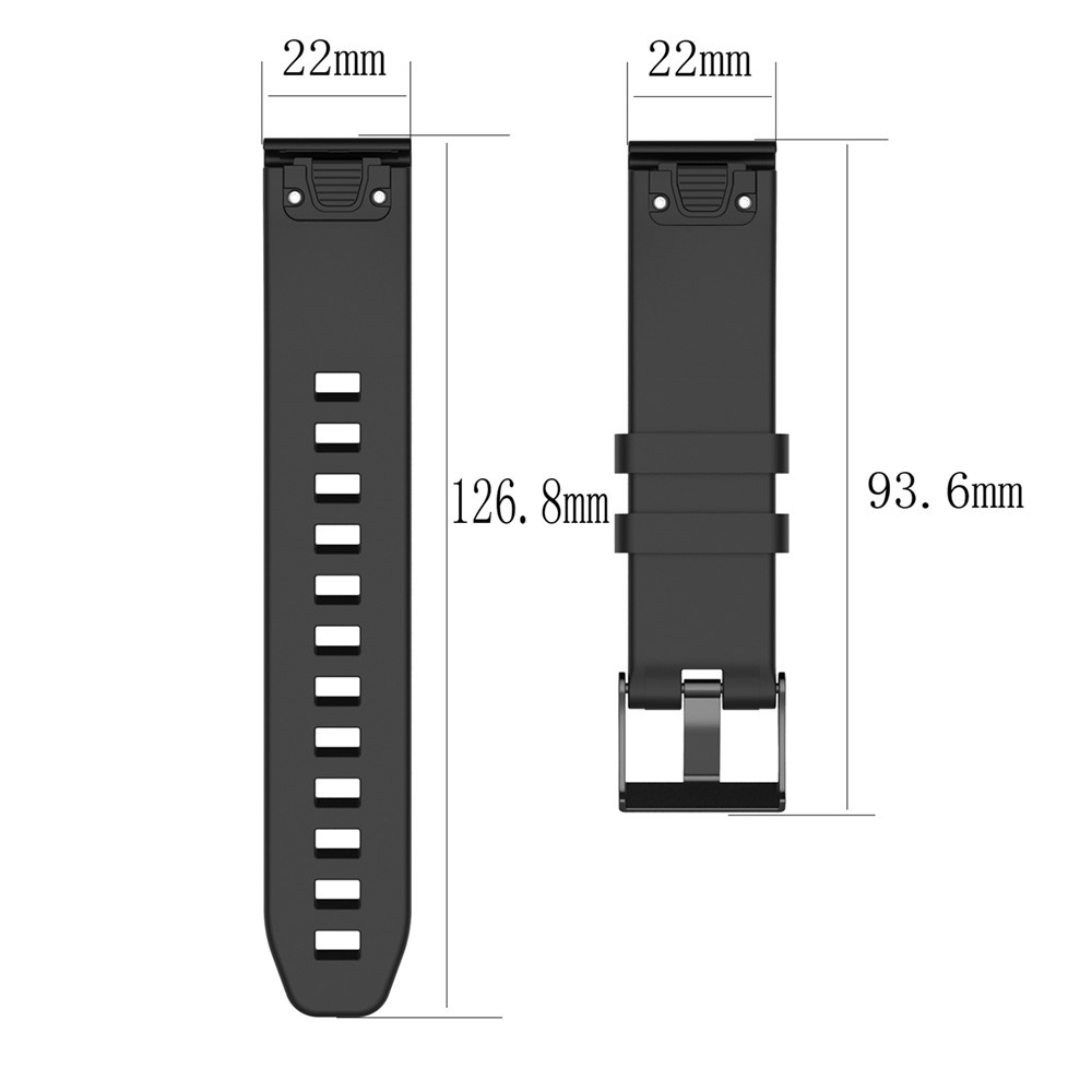 Dây đeo silicon thay thế cho đồng hồ thông minh Garmin Forerunner945 935/ fenix5 5plus/ quatix5 5sapphire/approachs60