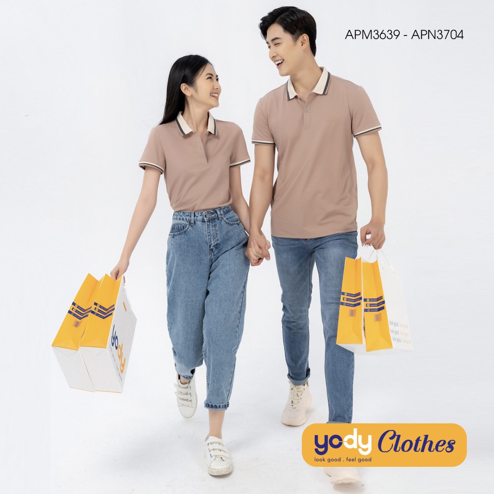 [Mã WABRYD221 giảm 10% đơn 250K] Áo thun polo nam YODY vải mắt chim cổ bẻ tay ngắn cotton mềm mại co giãn tốt APM3639 | BigBuy360 - bigbuy360.vn