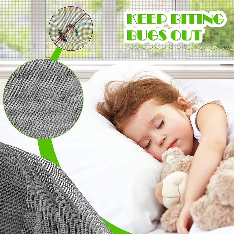 Bộ Rèm Cửa Sổ 100x200cm Hít Nam Châm Tùy Chỉnh Chống Côn Trùng Tiện Dụng，Cửa lưới nam châm chống muỗi chống côn trùng từ tính thế hệ mới nhất