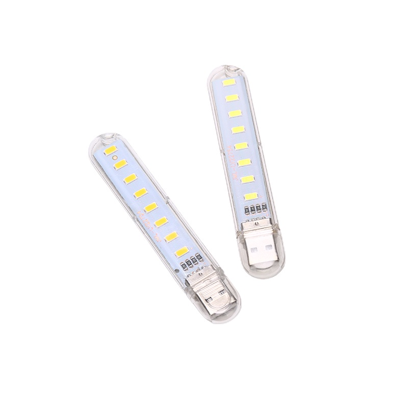 Đèn Led Đọc Sách Smd 5v Ánh Sáng Trắng Ấm Có Cổng Usb