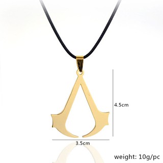 Dây chuyền mặt logo game Assassin 's Creed