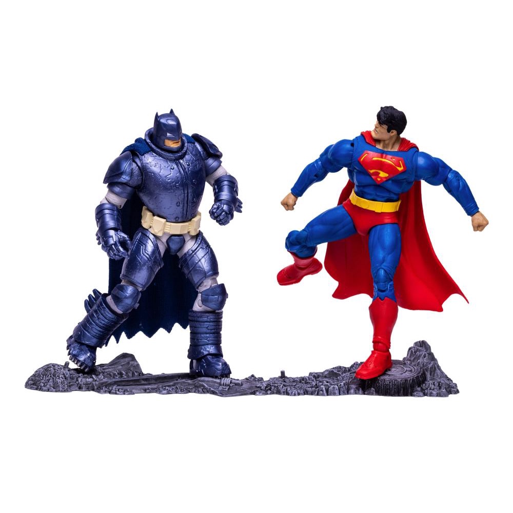 MÔ HÌNH DC MULTIVERSE SUPERMAN AND BATMAN ARMOR