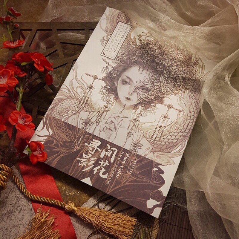 Gian Hoa Tầm Ảnh - Find Color - Artbook hướng dẫn vẽ tranh tô màu nhân vật nghệ thuật