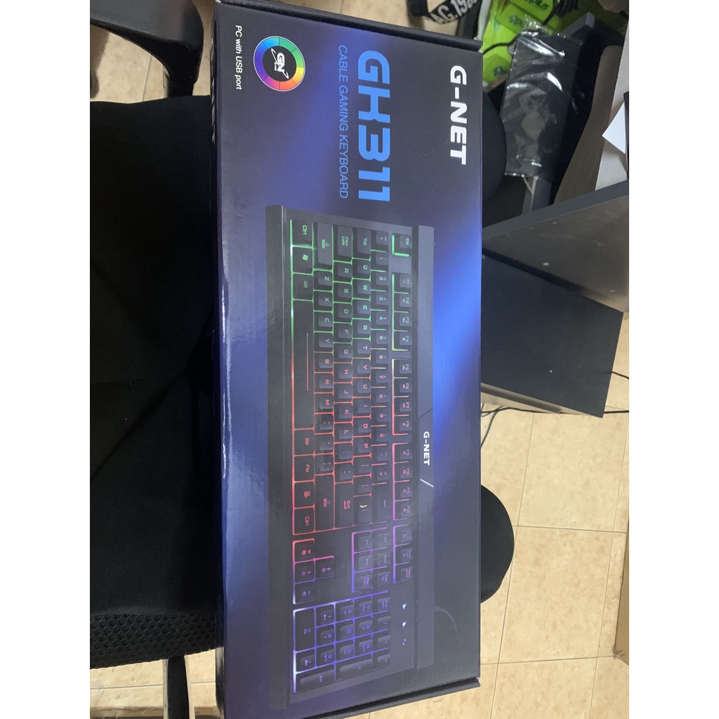Bàn phím giả cơ g-net gk311  - bảo hành 1 năm