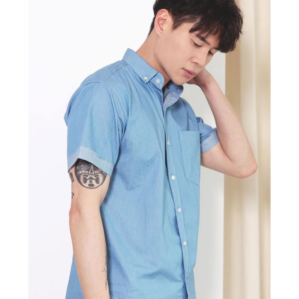 Áo Sơ Mi Nam The Cosmo CARSON DENIM SHIRT 3 Màu TC1022093