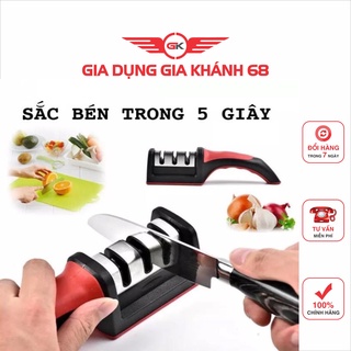 Dụng cụ mài dao kéo 3 cấp độ cầm tay đa năng , mài dao nhanh bén siêu tiện lợi đồ dùng nhà bếp