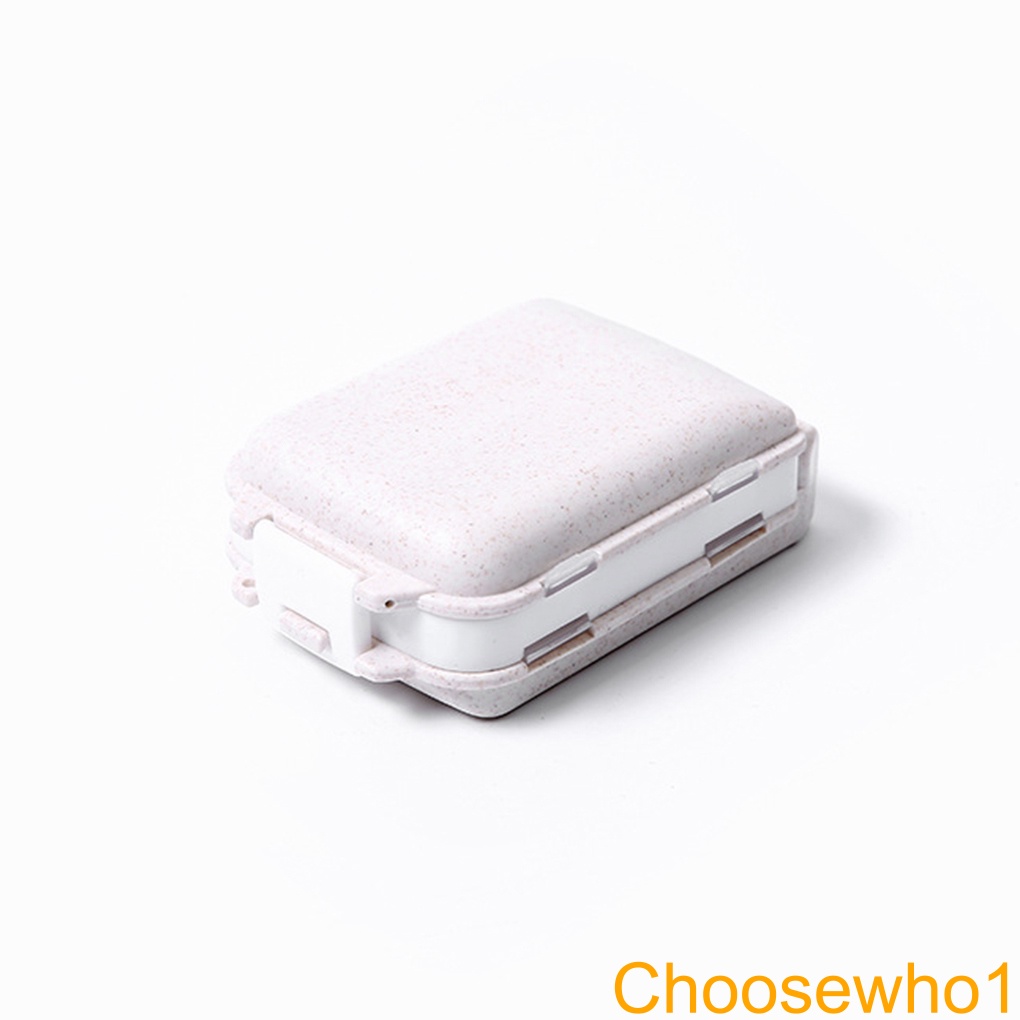Pill Box Container Weekly Tablet Organizer Storage Case Tablets Divider Hiking Camping Indoor Outdoor Health Care