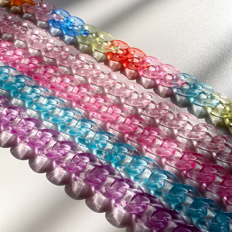 Set 50 móc khóa mắt kính trong suốt 17x23mm 17x23mm