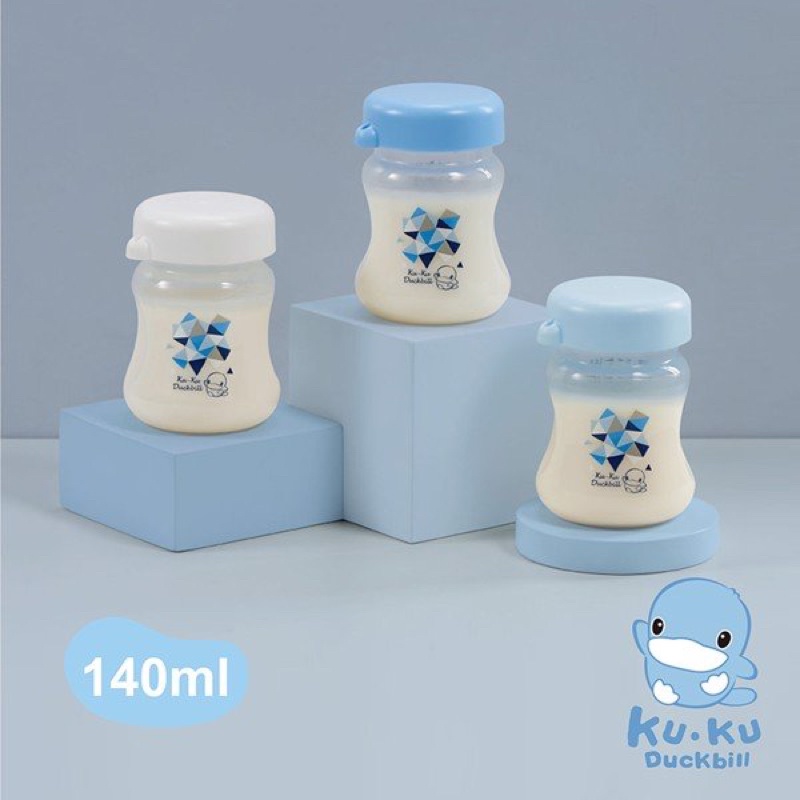 Bộ 3 bình trữ sữa KUKU KU5933 - 140ml