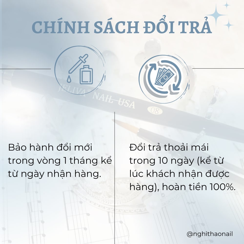 Cọ đắp gel móng đầu vuông Jeliva số 04