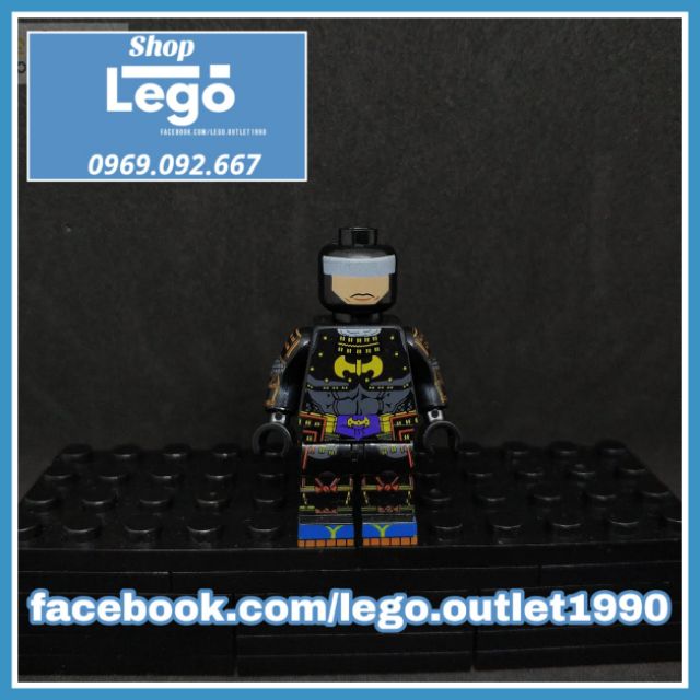Xếp hình Batman Ninja Samurai Siêu anh hùng Gotham Lego Minifigures WM Wm511 wm6033
