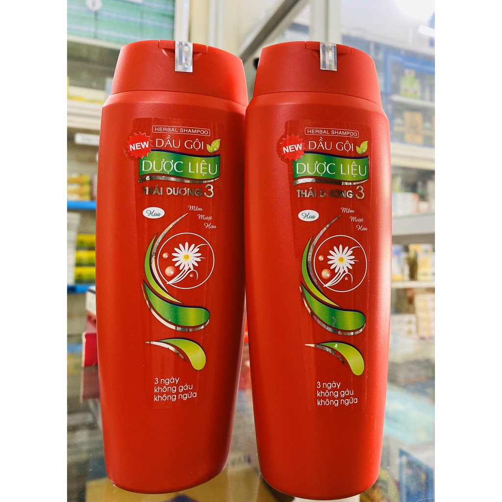 DẦU GỘI DƯỢC LIỆU THÁI DƯƠNG  / DẦU GỘI THÁI DƯƠNG 3 - THÁI DƯƠNG 7 - CHAI 200ml.