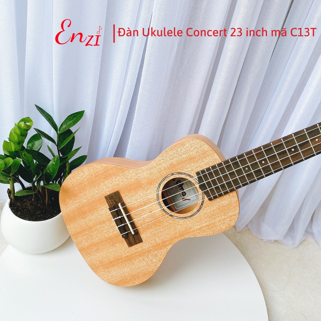 Đàn ukulele concert size 23 mã C13T Enzi chất lượng âm thanh chuẩn, nhỏ gọn giá siêu ưu đãi