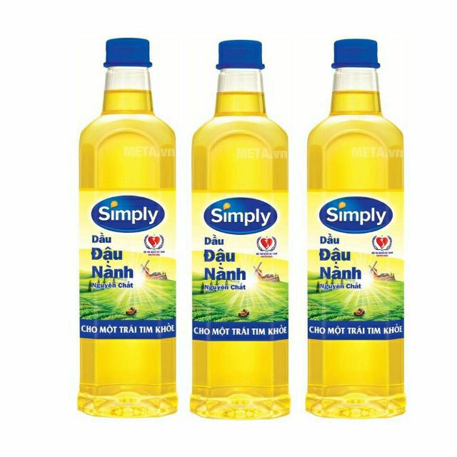 Dầu đậu lành simply 1lit