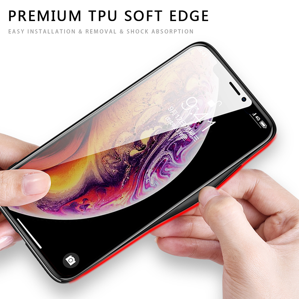 Ốp điện thoại chống sốc thiết kế viền đen cho Xiaomi Redmi Note3 Note4 Note5A Note6 Note7 Pro Y1 Prime Note8