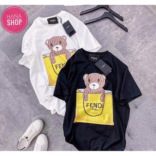 Áo phông nam nữ in hình form rộng áo thun freesize