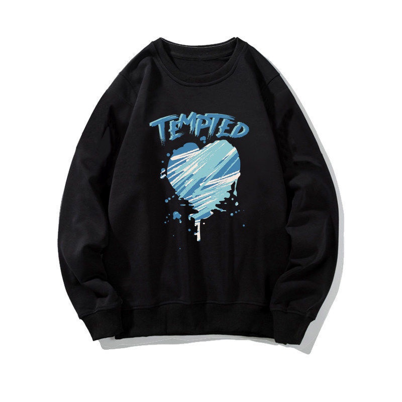Áo sweater tay dài dáng rộng thời trang xuân thu dành cho các cặp đôi