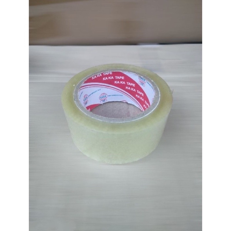 Băng keo dán thùng Trong Đục 100 yard đủ 5p 5cm 6 cuộn 1 cây nặng 1.2kg giá lẻ 1 cuộn, Dao cắt ...