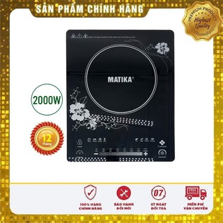 Bếp điện từ cảm ứng cao cấp matika mtk-2117 công suất 2000w