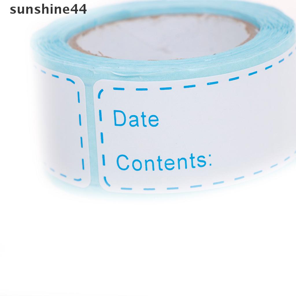 Nhãn Dán Đánh Dấu Ngày Tháng Cho Lọ Thực Phẩm