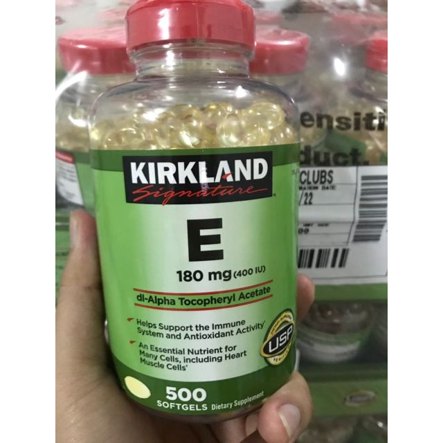 Vitamin E 500 viên date 2/2025