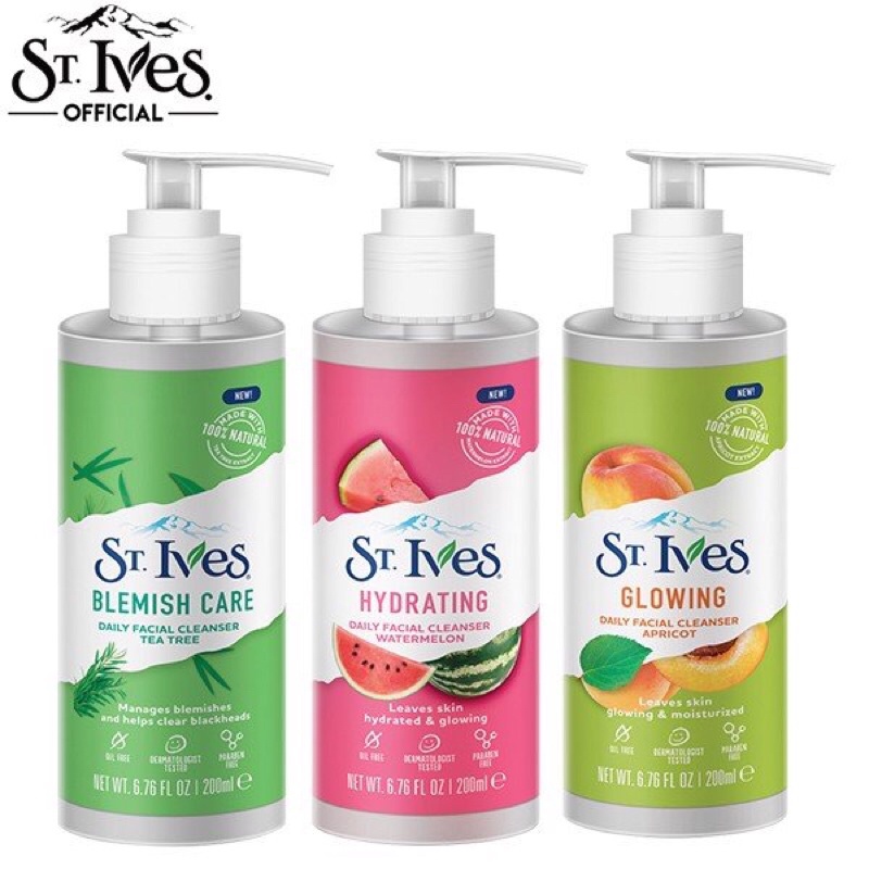Sữa Rửa Mặt St. ives Dạng Gel 200ml