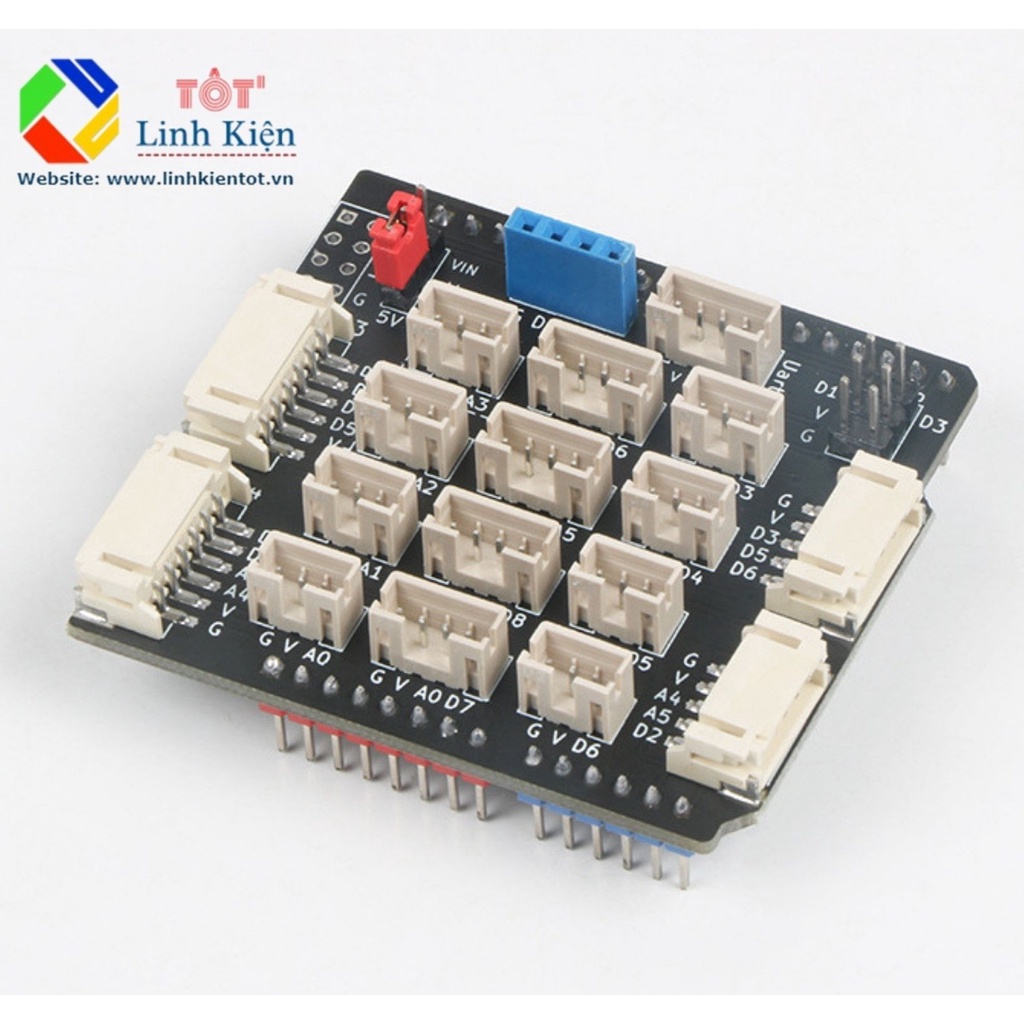 Board mở rộng Arduino IO - Shield Arduino Sensor giắc PH2.0