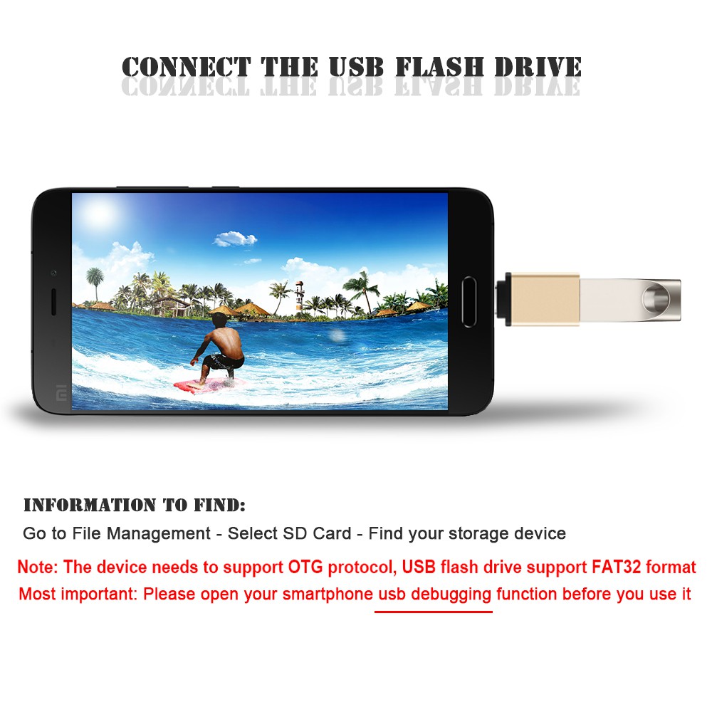 Đầu chuyển đổi cổng OTG cổng USB3.0 Micro TypeC