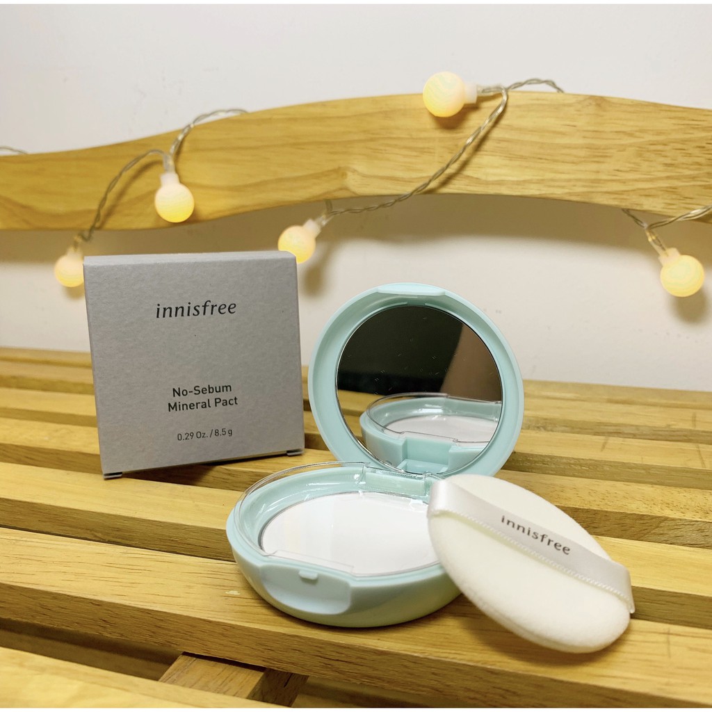 Phấn phủ kiềm dầu Innisfree No Sebum Mineral Pact