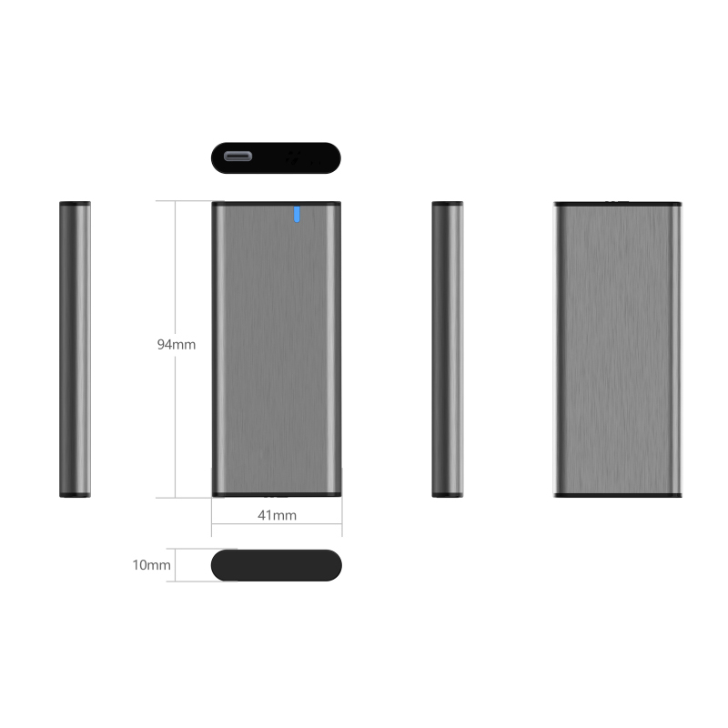 Vỏ Ổ Cứng Ssd M2 Nvme Ssd M.2 Pci-E Ssd Sang Type-C Usb3.1 Usb-C | BigBuy360 - bigbuy360.vn