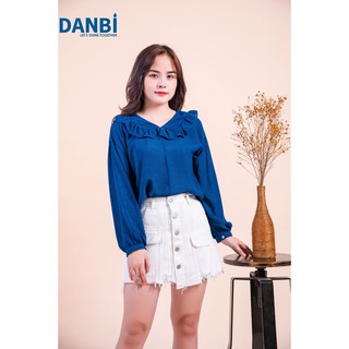 Quần Short Jean Giả Chân Váy Style Hàn